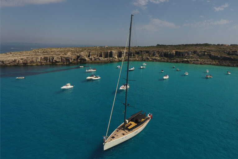 yacht per fare fotografie